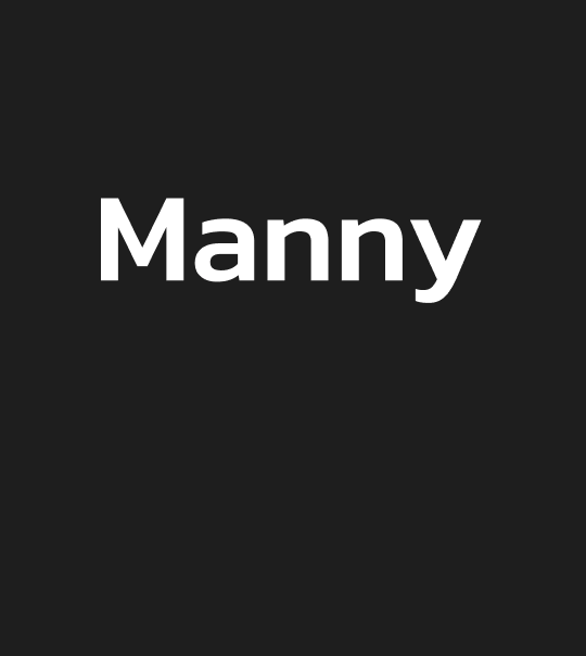 Manny branding and name